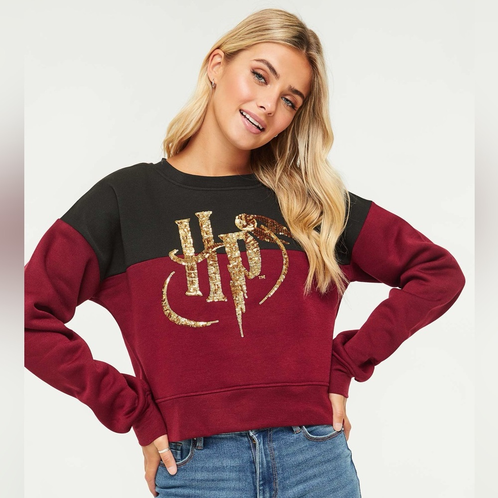 Warner Bros. Harry Potter Sequin Sweatshirt